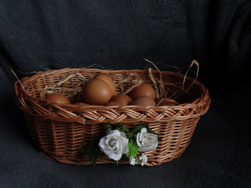 Koszyczek na jajeczka :)
